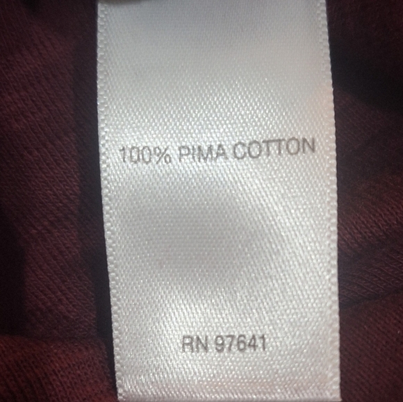 #1478 J.Jill maroon puma cotton cowl neck tunic sz.S - Picture 7 of 9